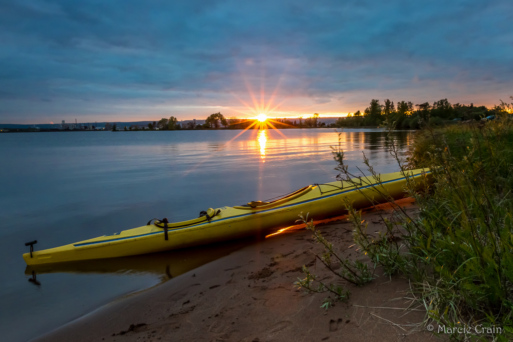 2015.06.13 Kayak MN Point Sunset-